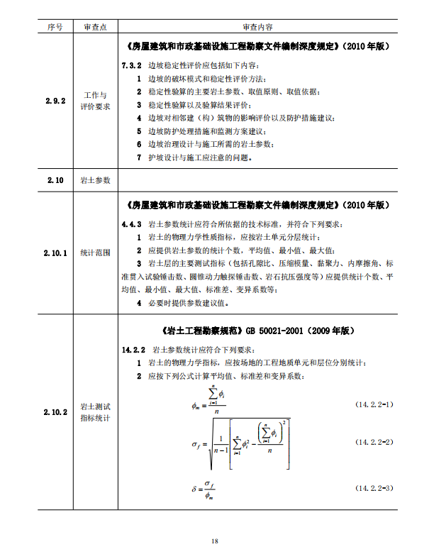 岩土工程勘察文件技术审查要点（2020版）